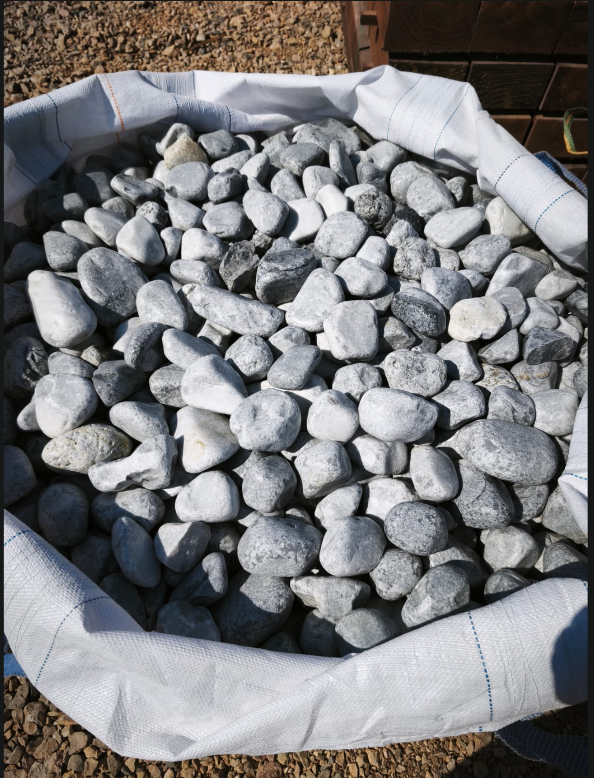 Galet gris bleu 60 - 100 mm BIGBAG / 1000kg