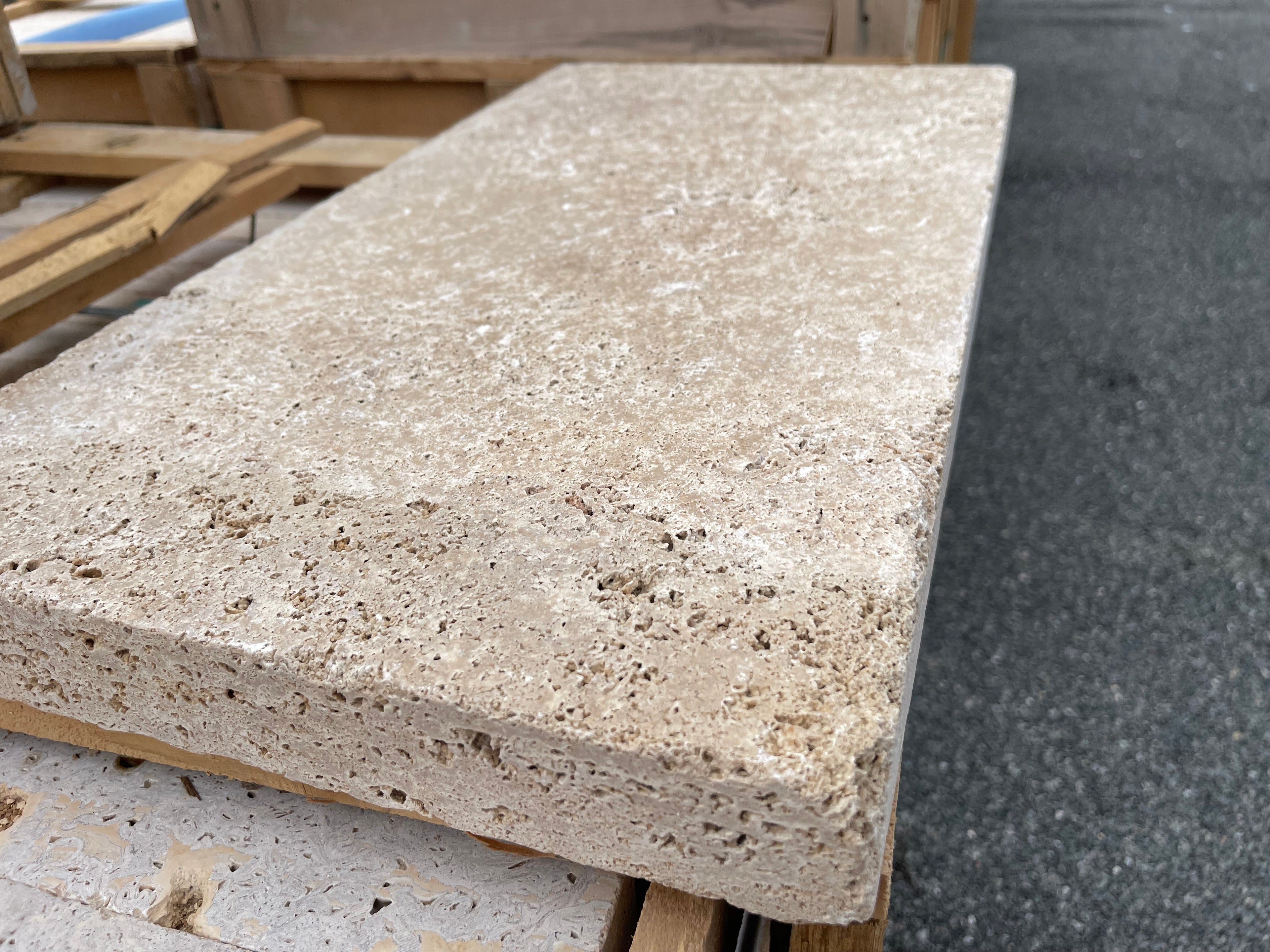Margelle 1er choix Bord droit 61x33X5cm