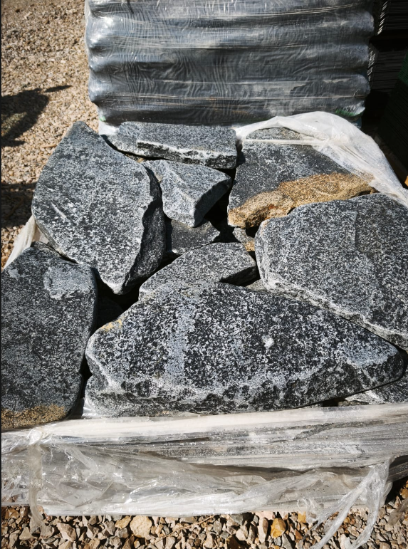 Pas japonais gris quartz 30-50 mm